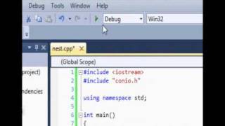 Visual C++ 2010 Tutorial 17 - Nesting Loops