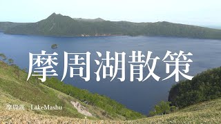 No.79【摩周湖散策】神の湖・爽やかな風と新緑のダケカンバ、摩周ブルーの絶景2022年6月