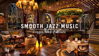 Smooth Jazz Instrumental Music for Work,Focus ☕Cozy Coffee Shop Ambience - Relax