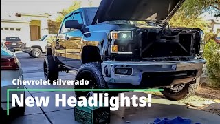 Installing Aftermarket Headlights | 14-15 Chevrolet Silverado