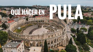 PULA GUÍA TURÍSTICA ✅ Ruinas romanas y Anfiteatro de Pula Croacia 🇭🇷