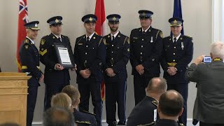 OPP officers receive awards for acts of courage, service