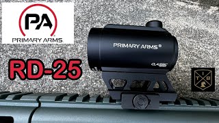 New Primary Arms RD-25 Classic Series Red Dot