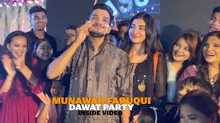 EXCLUSIVE : Munawar Faruqui Cutest Moment with GF Nazila Sitaishi | Inside Footage 😍🔥| #munaz | 4K