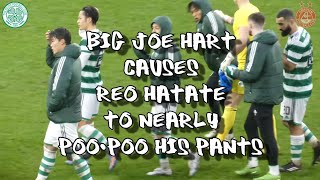 Big Joe Hart Causes Reo Hatate to Nearly Poo-Poo Pants -  Celtic 4 - Aberdeen 0 - 18 February 2023