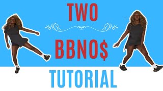 Two by BBNO$* EASY DANCE TUTORIAL (beginner friendly)