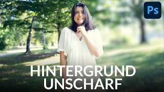 unscharfer Hintergrund - neuer KI-Filter im Test | Photoshop Tutorial