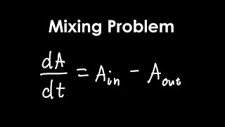 Differential Equations: Alcohol Mixing Problem