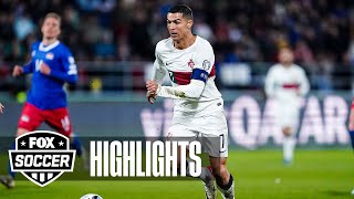 Portugal's Cristiano Ronaldo scores ELECTRIC goal in 2-0 win over Liechtenstein | Euro Qualifiers