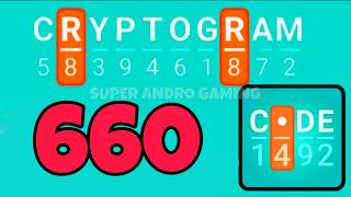 CRYPTOGRAM 660