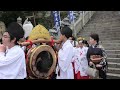 ２０２４宇多津秋祭り宇夫階神社御下がり