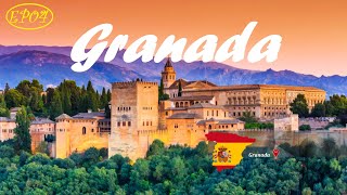 Walking Tour España:🇪🇦📍Granada_Patio de la Madraza_ Palacio de CarlosV_Puerta del Vino_Spain city 🇪🇦