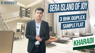 Gera Island Of Joy Duplex | 3 BHK Sample Flat Tour | Gera Project In Kharadi