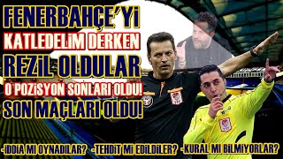 FLAŞ Fenerbahçe Maçının Hakemleri Hakkında SKANDAL Sözler! Artık Maç Yönetemezler! VAR ve AVAR Dahi!