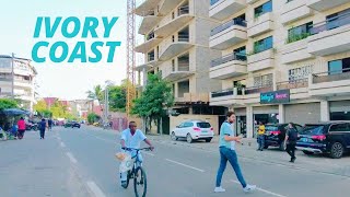 Quartier blanc en Côte d'Ivoire   Afrique de l'Ouest