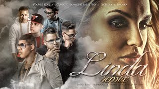 Sammy & Falsetto - Linda (Remix) (ft. Young Izak, Ozuna, Juanka, Lionexx) (Lyric