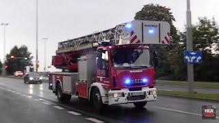 [Zwisający konar drzewa]Alarmowo drabina  SD-37 551[P]51 Iveco EuroCargo 160E32/Magirus JRG1 Pila