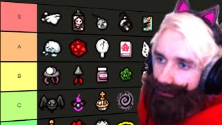 Based Isaac Tierlist