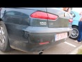 alfa romeo 156 2.5 v6 busso stock sound