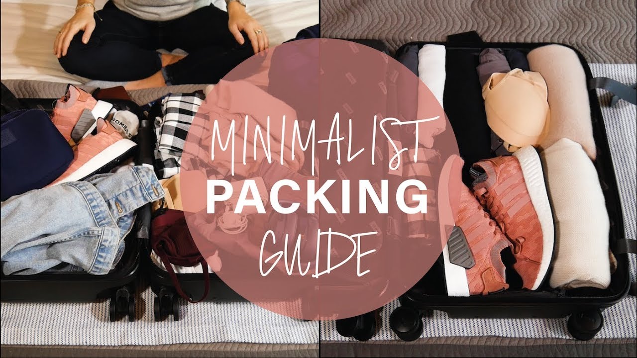 How To Pack Your Carry-on Suitcase Like A Minimalist - YouTube