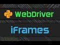 Selenium Webdriver - iFrames