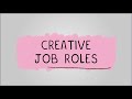 Creative Job Roles - R093: Creative iMedia in the Media Industry