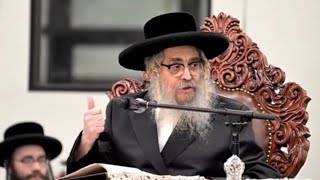 Zos Chanukah Tish Of The Satmer Rebbe Shlit\