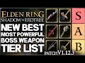 Shadow of the Erdtree - New Best HIGHEST DAMAGE Remembrance Weapon Tier List Build Guide Elden Ring!
