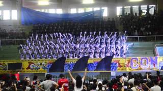 College of Nursing Bench Cheering 2016