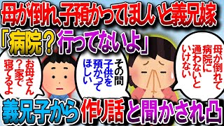 【修羅場】義兄嫁「母が倒れて病院に通わないといけない。子供預かって」私「時間限定なら」→義兄子(長女)「お母さん毎日家で寝てるよ。病院なんて行ってない」【2chゆっくり解説】