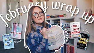 all about the 8 books I read in February | February wrap up 2023 📖