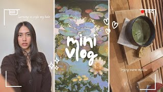 🍵cozy tea house, exploring the city, 2025 intentions \u0026 2024 reflection (mini vlog)