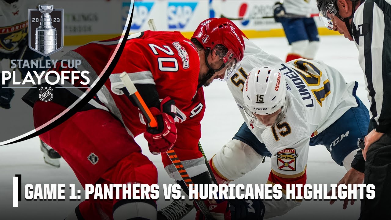 Florida Panthers Vs. Carolina Hurricanes Game 1 Needed 4 OTs ...