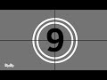 Old Movie COUNTDOWN 9 to 0 Timer With Sound Effects 1080p