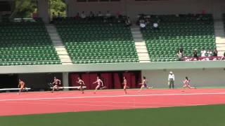 2013年長崎県選手権　女子200m決勝