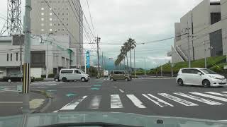 車載動画　国道225号イオン鴨池～ニシムタ与次郎店  風景