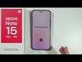 Redmi Note 15 Pro 5G: How to Do Initial Setup (First Configuration)