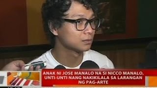 Anak ni Jose Manalo na si Nicco Manalo, unti-unti nang nakilala sa larangan ng pag-arte