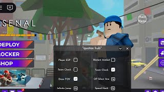 Roblox Arsenal Script 2025 Aimbot Kill All Gun Mods Esp Fly More