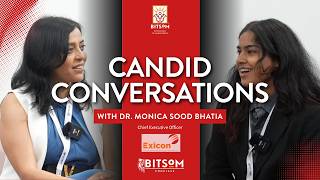 Candid Conversations: Monica Bhatia, CEO, Exicon | BITSoM Business Conclave