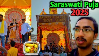 Saidpur Hostel Saraswati Puja Celebration 2025, Saraswati Puja, Saidpur Hostel