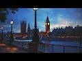 london rain sounds on the river thames