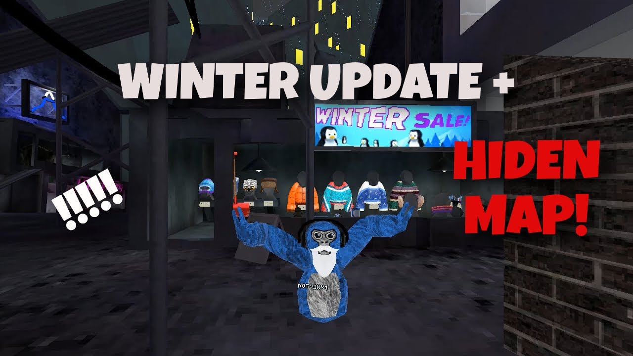 New Gorilla Tag Winter Update Gorilla Tag Vr Gorillatag Chill