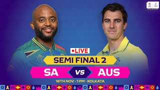 South Africa vs Australia | Ball-by-Ball Commentary | Semi Final 2 | World Cup 2023 #SAvsAUS