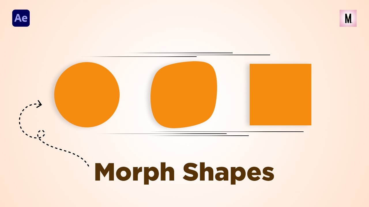 Morph Shapes Inside Adobe After Effects | Adobe After Effects Tutorial ...