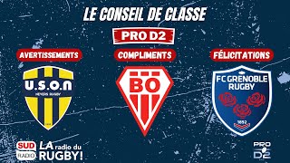 Le conseil de classe de la mi-saison de Pro D2 !