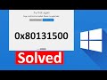 Fix 0x80131500 Microsoft Store Error in Windows 10