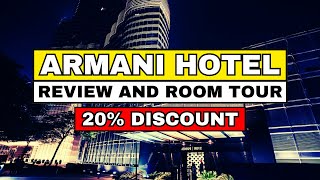 Armani Hotel Dubai Review - Room Tour \u0026 Experience