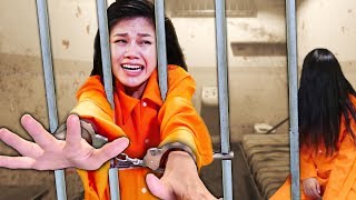 TRAPPED IN PRISON for 24 HOUR CHALLENGE with HACKER GIRL PZ4 (CWC & Daniel Help Us Escape Room)