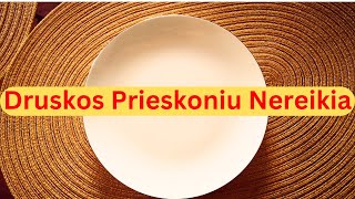 Druskos Preiskonių Nereikia (maistas)